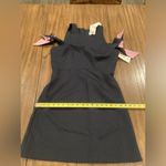 Milly  Madison Cold Shoulder flare swing navy shift Mini Dress size 10 navy nwt Photo 4