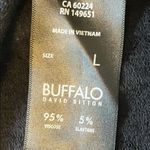 Buffalo David Bitton Buffalo black with white stars short sleeve shirt size large Photo 6