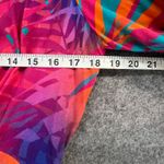 Cosel Draped Mini Dress Womens US 10 Pink Multicolor Tropical Retro Mod Colorful Photo 7