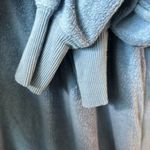 Aerie  Cozy Good Vibes Oversized Crewneck Sweatshirt w/split sides, Blue size XS Photo 6