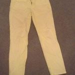 Gap  skinny mini khakis-neon yellow Photo 0