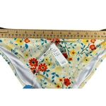 Cupshe New  Bikini Swim Bottom Size XL Floral Yellow Red Beach Cruise Photo 9