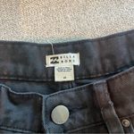 Billabong Black Denim Jean Shorts Size 25 Photo 2