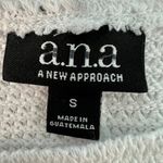 a.n.a . Knit Split Top Womens Small Beachy Coastal Nautical Workwear Career Chic Photo 1