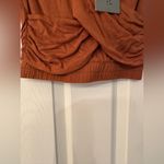 Nicholas K Free People Vik Top Women’s Cinnamon Sleeveless Wrap Tank Top Size XS Red Photo 12