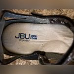 Jbu  JAMBU Black Floral Cutout Strappy Mary Jane Memory Foam Flats 10 Photo 4