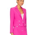 Generation Love  Pink Double Breasted Blazer Gold Button Accent XXL Photo 4