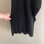 ALC Frank A.L.C. Annina Ribbed Midi Asymmetrical Dress Black Size Medium Photo 5