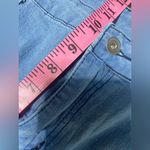 None Lightweight Women’s blue jeans, flared leg with tie details, size large Photo 7
