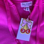Juicy Couture Vixen Pink Thick Velour Tracksuit Set Zip Hoodie & Joggers NWT M Photo 4