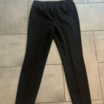 Lafayette 148 Gramercy Leather and Jersey Pants Black Size 10 Photo 3