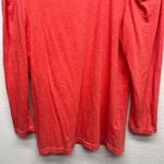 Sundry 100% Pima Cotton Womens Puff Shoulder Chic Ruffle Tomato Girl Top Size 2 Photo 3