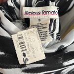 Jealous Tomato NWT  Black and White Jumpsuit Photo 5