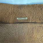 Rebecca Minkoff  Large Brown Pebbled Leather Bucket Tote Purse Boho Minimalist Photo 2