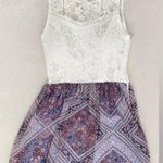 Speechless Juniors' Lace Print Skater Dress Size 1 Photo 3