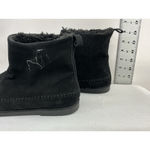 Steve Madden Womans Tommy 10 M Black Lined Pull On Ankle Boots Photo 3