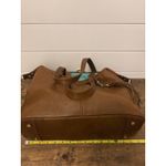 NEW Lily Jade Brown Leather Convertible Tote Bag Shoulder Bag Purse Backpack Photo 5