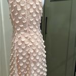 Donna Karan   Elegant Peach Polka Dot Dress Photo 3