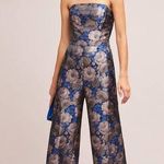 Anthropologie Jacquard Strapless Jumpsuit by Greylin Photo 0