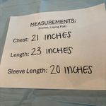 Harshman Womens Perry Cotton Tunic Light Blue White Blouse Size Medium Photo 11