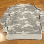 Aerie  gray /green camo crew neck sweatshirt size small . Photo 6