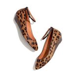 Madewell ✨ THE MINI WEDGE IN CALF HAIR Sz 6.5 FLATS✨ Photo 0