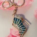 Turquoise Stiletto Keychain Blue Photo 4