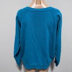 Hanes Embroidered Carousel Merry Go Round Horse  Her way Sweatshirt XL Blue Photo 2