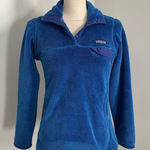 Patagonia  Fleece Snap T Pullover sz XS Blue Polartec Thermal Pro Granola Hiking Photo 0