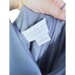 Jenny Yoo  Bridesmaid Dress Chiffon Evening Gown 4 Stormy Gray Blue Event Wedding Photo 5