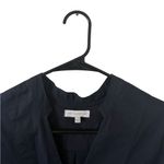 Ann Mashburn  Black Poplin Maxi Shirt Dress Photo 1