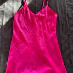 Morgan Taylor  Silk Dress in Vibrant Pink Photo 0