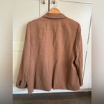 J.Crew  Willa Blazer Virgin Wool Blend Italian Fabric Size 16 Camel Classic Photo 3