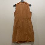 SheIn Brown Suede Sleeveless Blazer Mini Dress Size M Photo 2