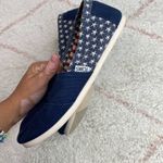 Toms America Americana Canvas Stars Slip On shoes Flats Size 8 Photo 2