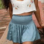 Natural Life Daisy Skort In Seafoam Blue Photo 0