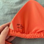 Aerie Neon Orange Triangle bikini top Photo 3