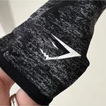 Gymshark  women’s size small Adapt Crop Top Camo Seamless Long Sleeve Black Gray Photo 4