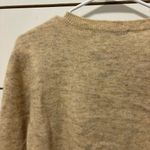 & Other Stories & Other Stories Mohair & Wool Blend Tan Sweater Photo 3