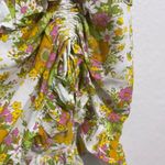 Her Pony the Label Bambi High Waist Ruched MIidi Skirt NWT Size Medium Yellow Photo 7