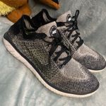 Nike  Free RN FlyKnit Black Men's Size 12 Photo 1
