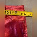 Ymi  Pink Skinny Pants with Shiny Fabric Photo 5