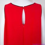Julia Jordan NEW red sleeveless shift dress with mental cut-out detail, 16 Photo 8