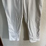 Cache  White Denim Stretch Cropped Jeans Size 14‎ Photo 3