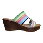 Anne Klein Hayda Striped Ribbon Wedge Sandals Women’s Size 6 Photo 10