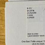 Calvin Klein NWT Women’s Jeans cotton crew socks white size OS fit Sz 9 10 11 Photo 4