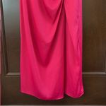 Banana Republic NWT  Tie Neck
Sleeveless Sheath Midi Dress Fuchsia size 0 Photo 5
