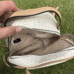Guess  Faux Leather‎ Mini Backpack Brown And Cream Barely Used Photo 7