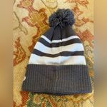 NFL Never worn: Gray Raiders Beanie with Pom Pom Photo 5