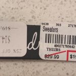 Alison Andrews Long Sleeve Red Sweater Photo 3